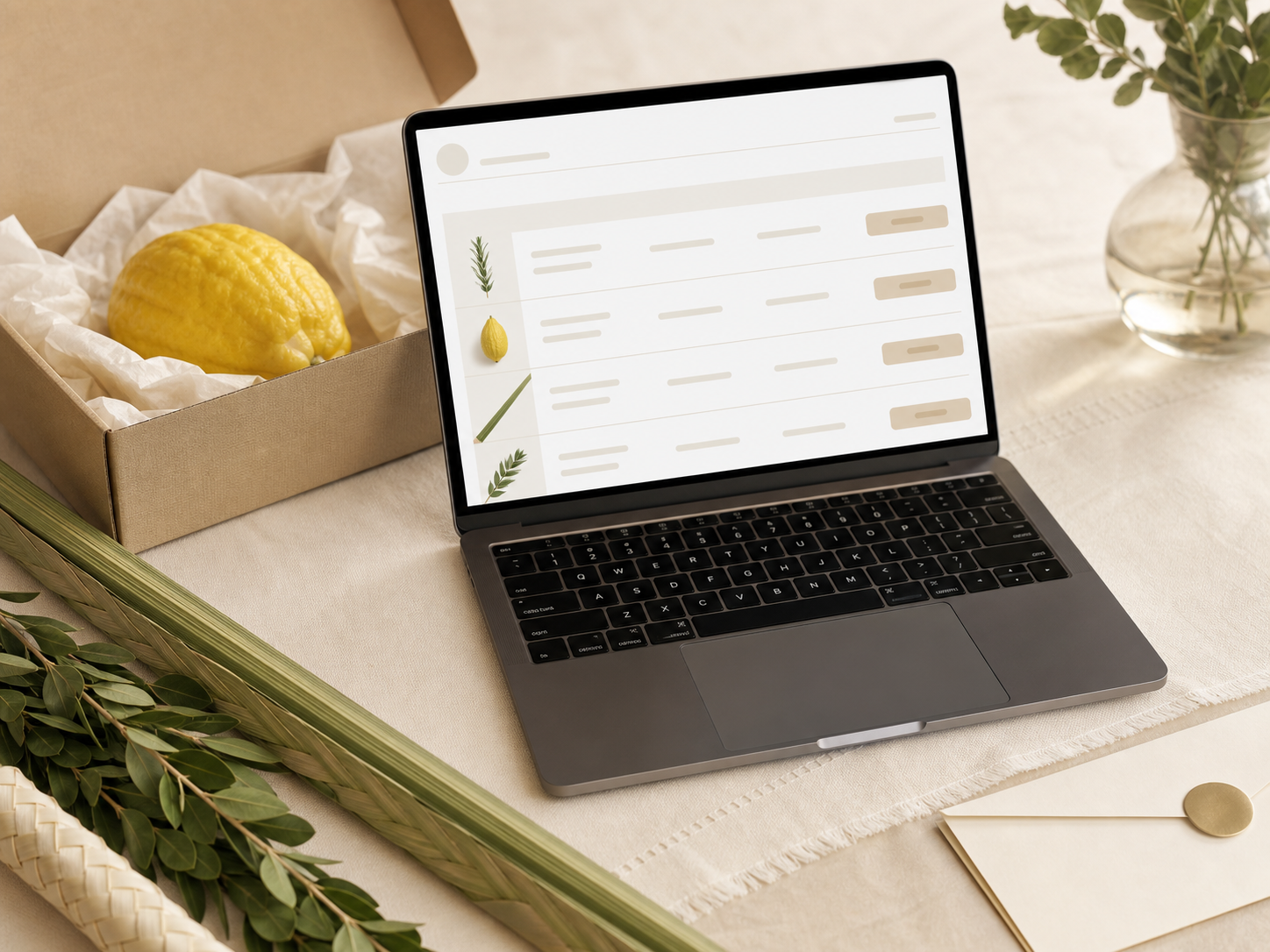 Easy yearly reordering at YitzE Arba Minim
